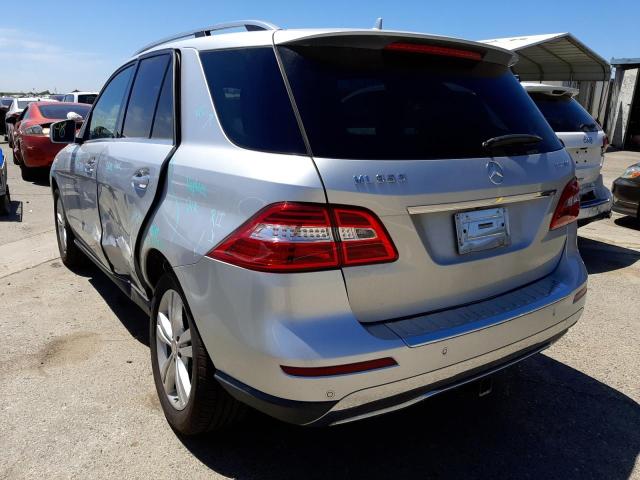Photo 3 from auction – 2014 MERCEDES-BENZ ML 350 BLU with VIN 4JGDA2EB5EA289538