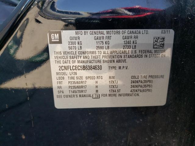 Photo 10 from auction – 2011 CHEVROLET EQUINOX LS with VIN 2CNFLCEC5B6384630