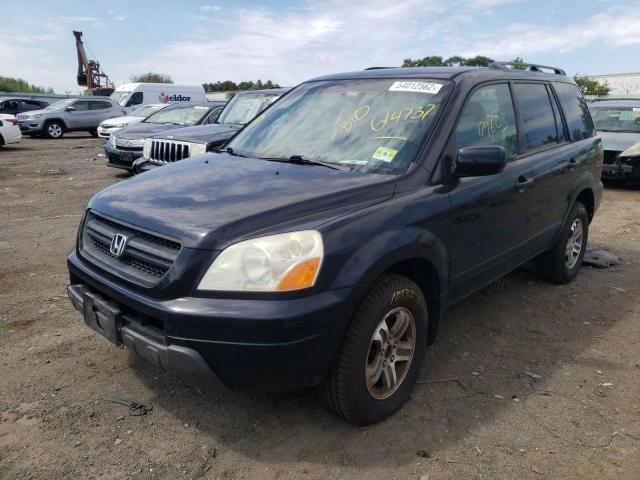 Photo 2 from auction – 2004 HONDA PILOT EX with VIN 2HKYF18484H614737