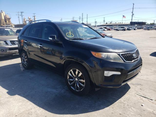 KIA SORENTO SX 2013 with VIN 5XYKW4A26DG324181 - Photo from auction