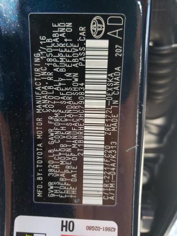 Photo 10 from auction – 2017 TOYOTA COROLLA L with VIN 2T1BURHE3HC790834
