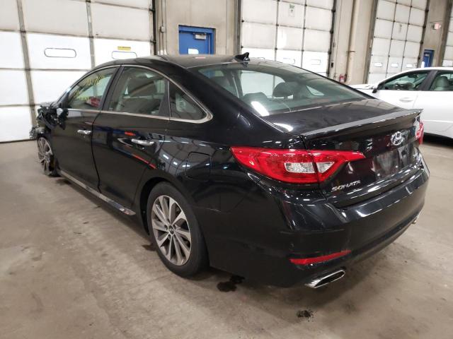 Photo 3 from auction – 2015 HYUNDAI SONATA SPO with VIN 5NPE34AF2FH095177