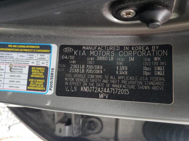 Фото 10 с аукциона – 2010 KIA SOUL + с VIN KNDJT2A24A7172015