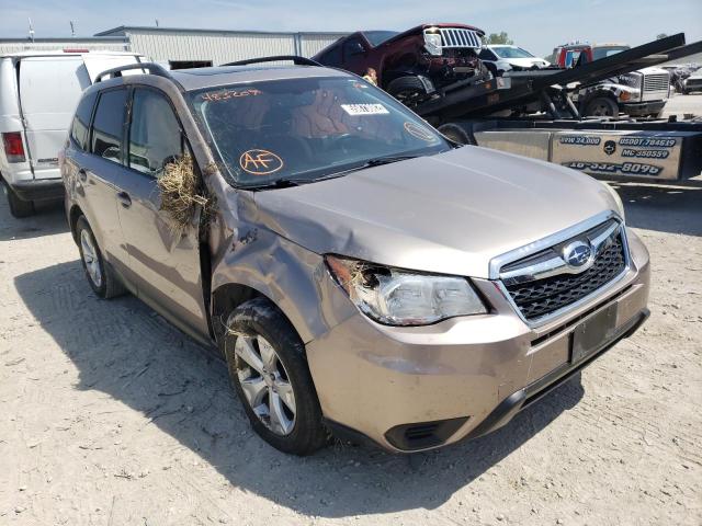 SUBARU FORESTER 2 2015 with VIN JF2SJADC7FH483207 - Photo from auction