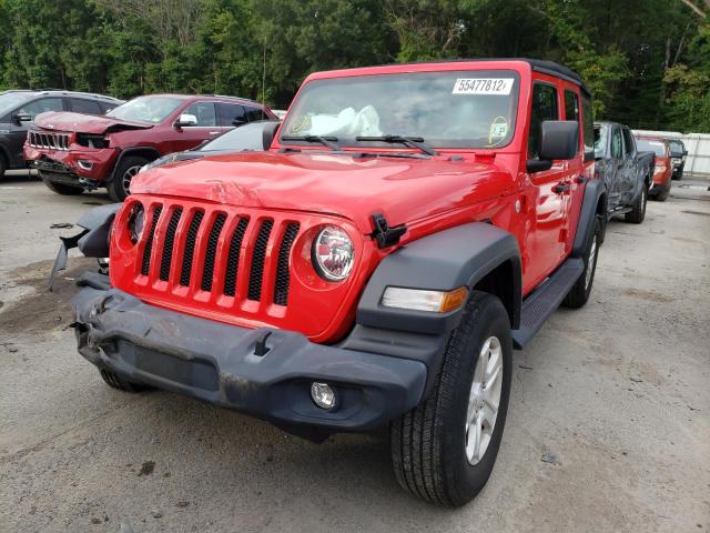 Photo 2 from auction – 2018 JEEP WRANGLER U with VIN 1C4HJXDG9JW240792