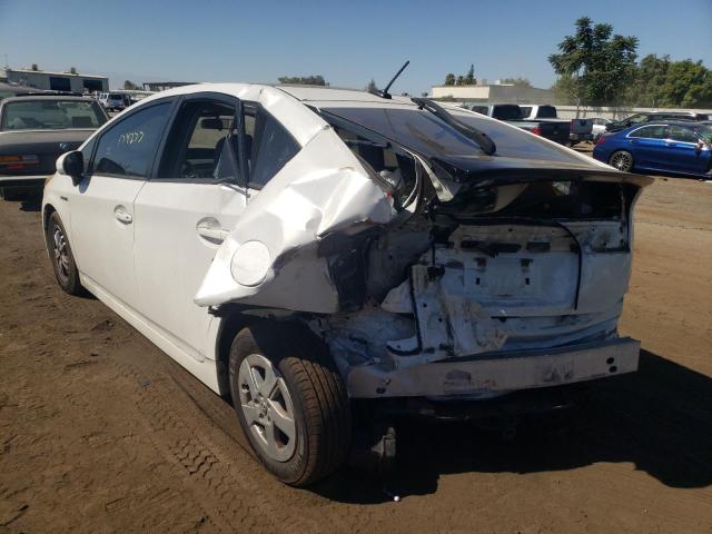 Photo 3 from auction – 2011 TOYOTA PRIUS with VIN JTDKN3DU2B0278684
