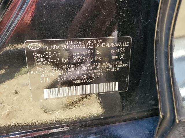 Photo 10 from auction – 2016 HYUNDAI SONATA SE with VIN 5NPE24AF1GH300752