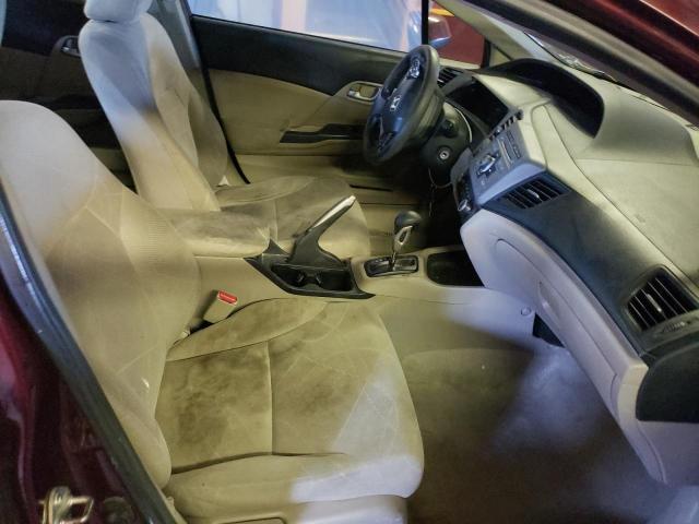 Photo 5 from auction – 2012 HONDA CIVIC with VIN 19XFB2F57CE321466