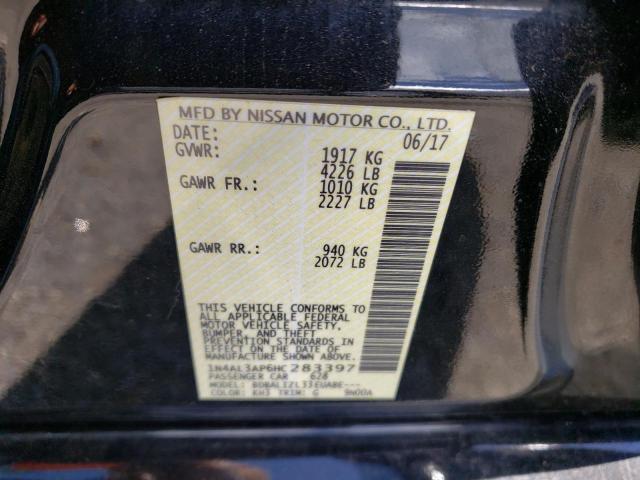Photo 10 from auction – 2017 NISSAN ALTIMA 2.5 with VIN 1N4AL3AP6HC283397