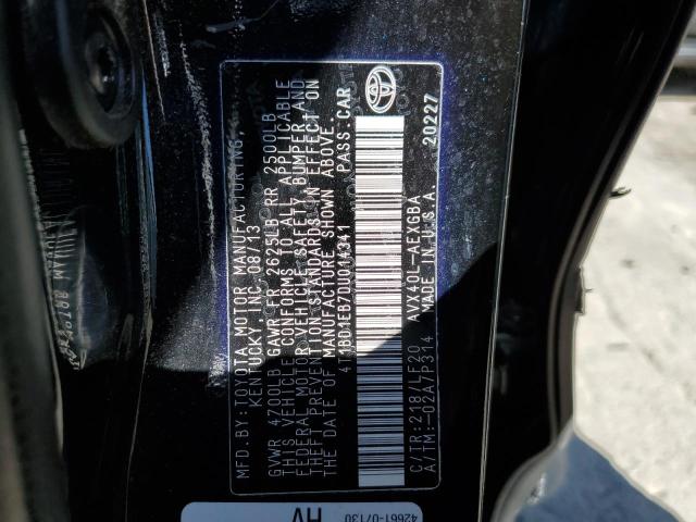 Photo 10 from auction – 2013 TOYOTA AVALON HYB with VIN 4T1BD1EB7DU014341
