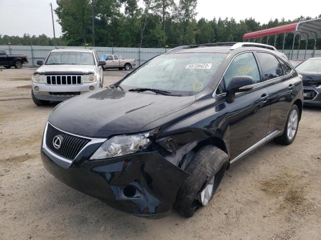 Photo 2 from auction – 2012 LEXUS RX 350 with VIN 2T2ZK1BA9CC076609