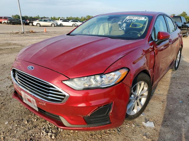 Photo 2 from auction – 2020 FORD FUSION SE with VIN 3FA6P0HD0LR104706