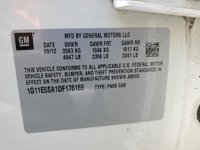 Photo 10 from auction – 2013 CHEVROLET MALIBU 2LT with VIN 1G11E5SA1DF176169