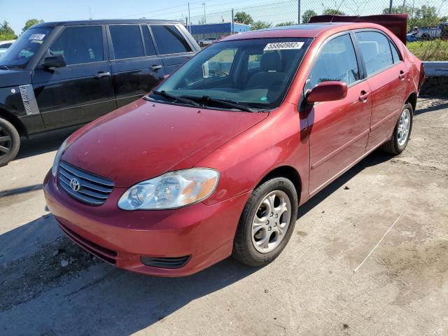 Photo 2 from auction – 2004 TOYOTA COROLLA with VIN 2T1BR32E74C260979