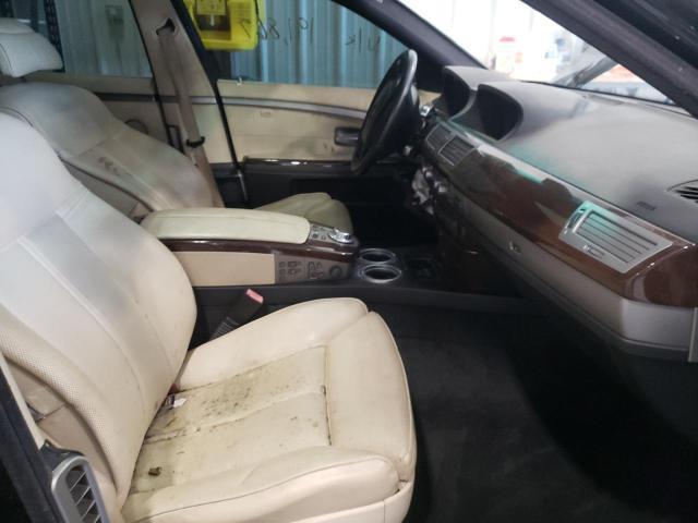 Photo 5 from auction – 2007 BMW 750 with VIN WBAHN83547DT74699