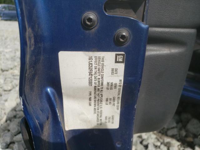 Photo 10 from auction – 2004 CHEVROLET CAVALIER with VIN 1G1JC52F847120001