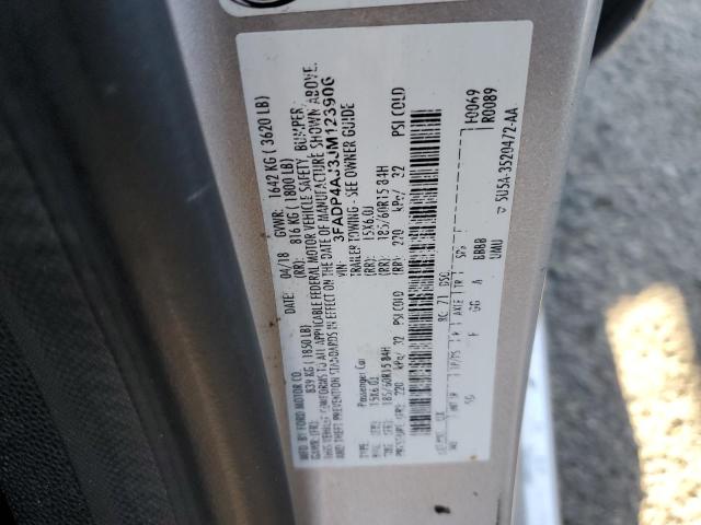 Photo 10 from auction – 2018 FORD FIESTA S with VIN 3FADP4AJ3JM123906
