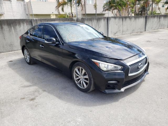 Photo 1 from auction – 2014 INFINITI Q50 BASE with VIN JN1BV7AP3EM682034