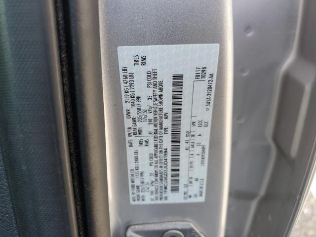 Photo 10 from auction – 2018 FORD ESCAPE SE with VIN 1FMCU9GD3JUD41994