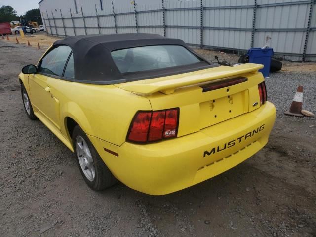 Photo 3 from auction – 2003 FORD MUSTANG with VIN 1FAFP44443F362592