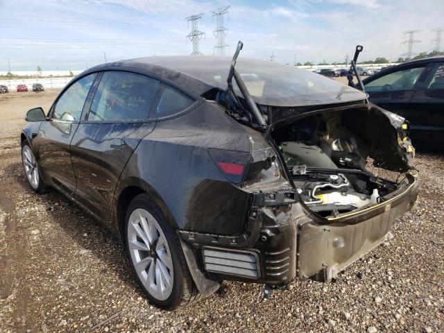 Photo 3 from auction – 2022 TESLA MODEL 3 with VIN 5YJ3E1EA5NF185192
