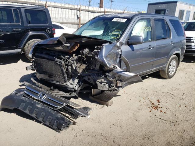 Photo 2 from auction – 2005 HONDA CR-V SE with VIN JHLRD78905C016733