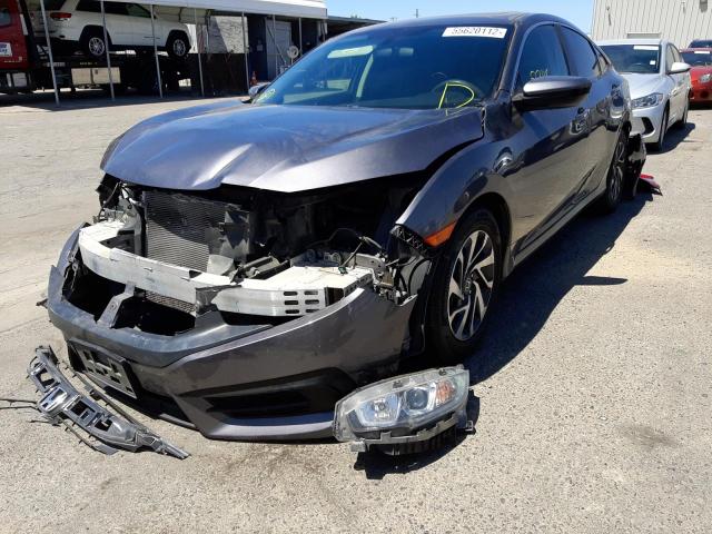 Photo 2 from auction – 2018 HONDA CIVIC EX with VIN 2HGFC2F72JH503805