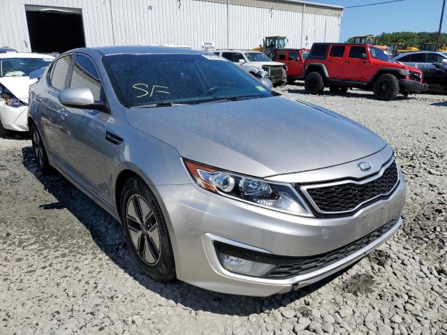 KIA OPTIMA HYB 2013 with VIN KNAGM4AD6D5045445 - Photo from auction