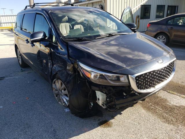KIA SEDONA EX 2015 with VIN KNDMC5C11F6025103 - Photo from auction