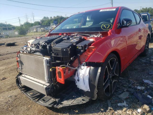 Photo 2 from auction – 2022 HYUNDAI VELOSTER N with VIN KMHT36AH8NU012310
