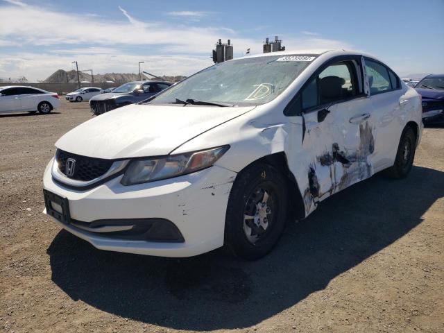 Photo 2 from auction – 2015 HONDA CIVIC LX with VIN 19XFB2F50FE221956