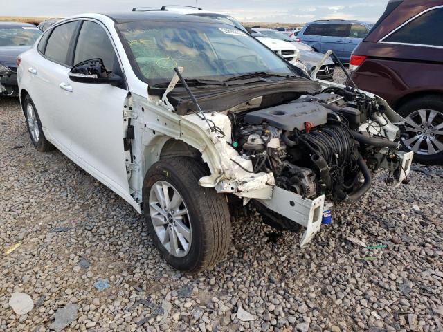 KIA OPTIMA LX 2016 with VIN KNAGT4L39G5076409 - Photo from auction