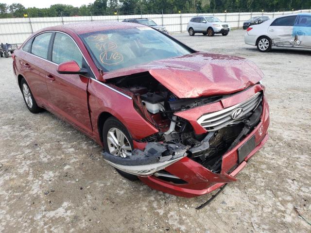 HYUNDAI SONATA SE 2016 with VIN 5NPE24AF5GH350375 - Photo from auction