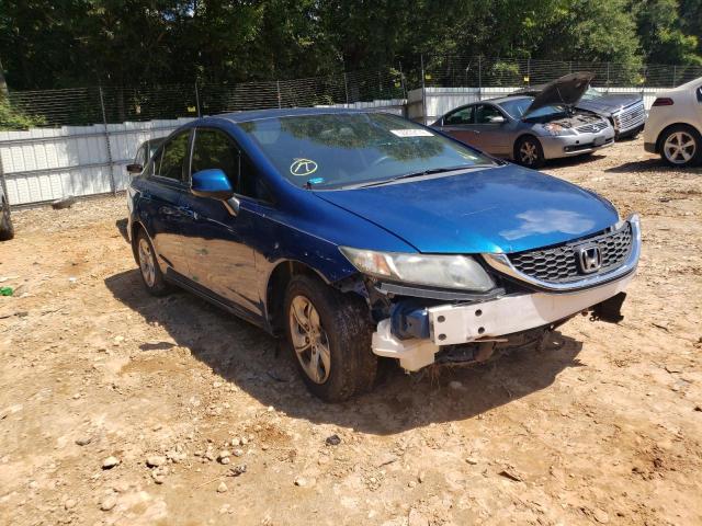 HONDA CIVIC LX 2013 with VIN 19XFB2F56DE010970 - Photo from auction