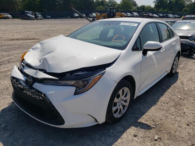 Photo 2 from auction – 2022 TOYOTA COROLLA LE with VIN 5YFEPMAE7NP294075