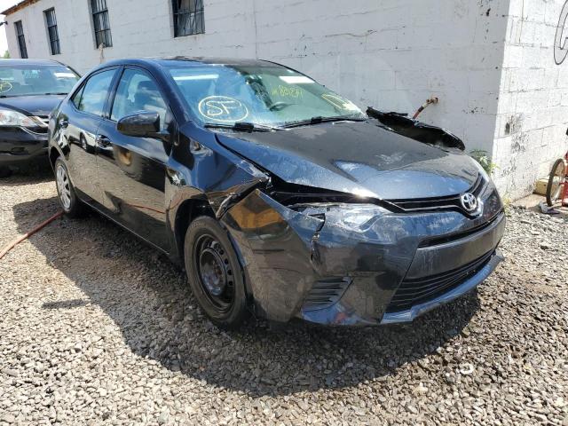 TOYOTA COROLLA L 2014 with VIN 2T1BURHE2EC008390 - Photo from auction