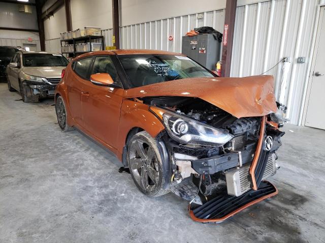 HYUNDAI VELOSTER T 2014 with VIN KMHTC6AE9EU212053 - Photo from auction