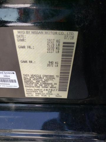 Photo 10 from auction – 2018 NISSAN ALTIMA 2.5 with VIN 1N4AL3AP6JC287827