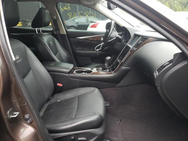 Photo 5 from auction – 2014 INFINITI Q50 BASE with VIN JN1BV7AR3EM683945