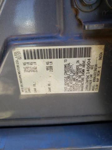 Photo 10 from auction – 2010 NISSAN ALTIMA BAS with VIN 1N4AL2AP3AC140004