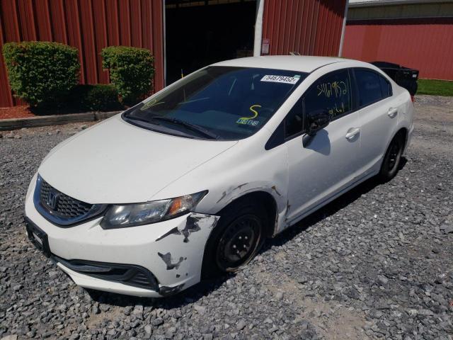 Photo 2 from auction – 2015 HONDA CIVIC LX with VIN 2HGFB2F58FH518883