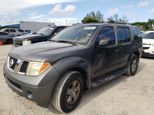 Photo 2 from auction – 2005 NISSAN PATHFINDER with VIN 5N1AR18U85C726875