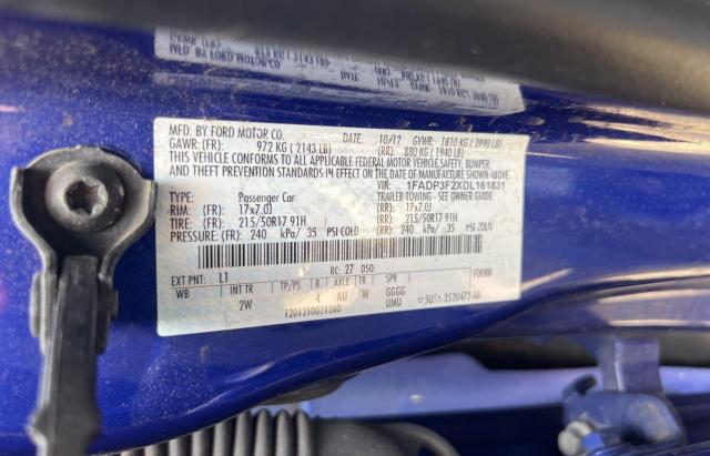 Photo 10 from auction – 2013 FORD FOCUS SE with VIN 1FADP3F2XDL161831