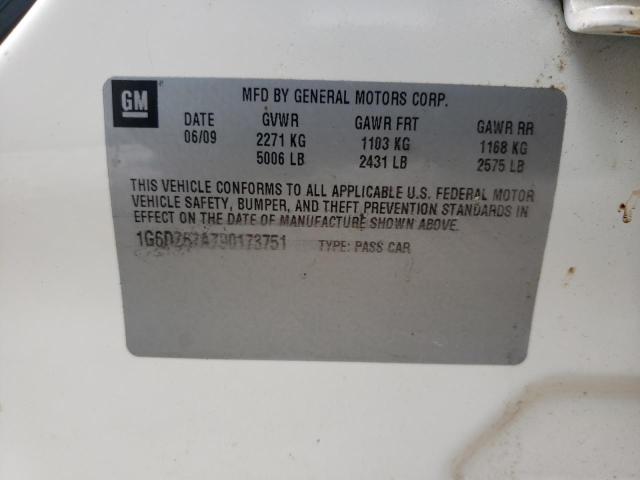 Photo 10 from auction – 2009 CADILLAC STS with VIN 1G6DZ67A790173751