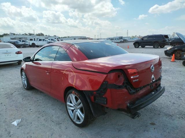 Photo 3 from auction – 2014 VOLKSWAGEN EOS LUX with VIN WVWFW8AH8EV001550