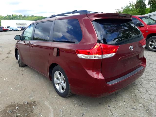 Photo 3 from auction – 2013 TOYOTA SIENNA LE with VIN 5TDKK3DC8DS399915