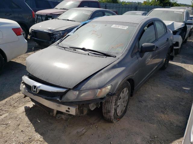 Photo 2 from auction – 2010 HONDA CIVIC VP with VIN 19XFA1F3XAE041341