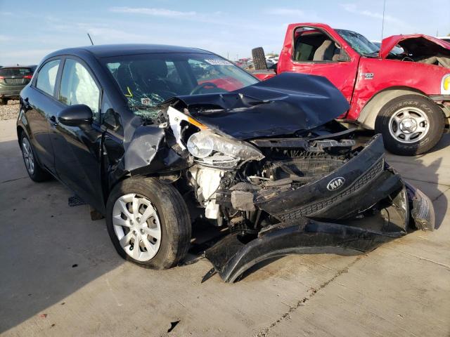 KIA RIO LX 2017 with VIN KNADM5A36H6010467 - Photo from auction