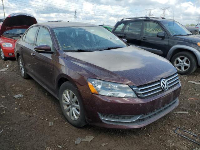 VOLKSWAGEN PASSAT S 2012 with VIN 1VWAH7A39CC095026 - Photo from auction