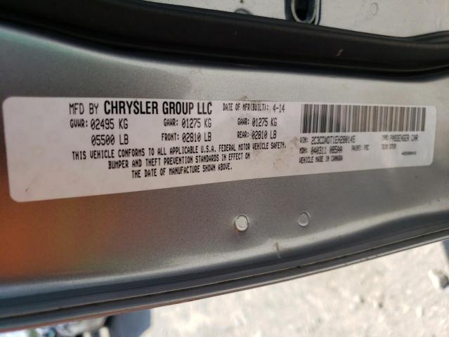 Photo 10 from auction – 2014 DODGE CHARGER R/ with VIN 2C3CDXDT1EH280145